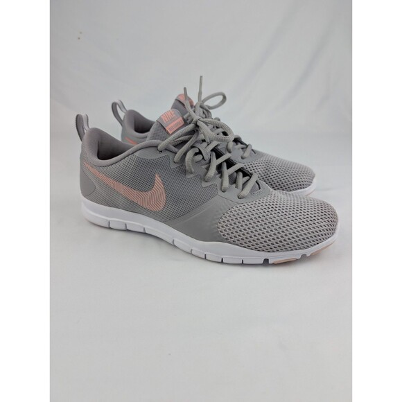 Size 9 Nike Womens Flex Essential TR 924344-009 Gray Running Shoes Sneakers - Picture 1 of 9